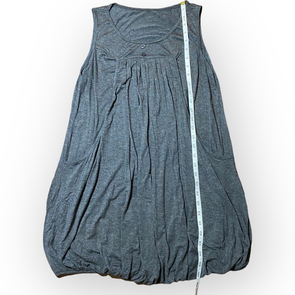 2for$35 Max Studio Grey Stretch Sleeveless Tunic Top Size Large - Picture 6 of 8